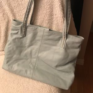 Ladies Light Blue Tote